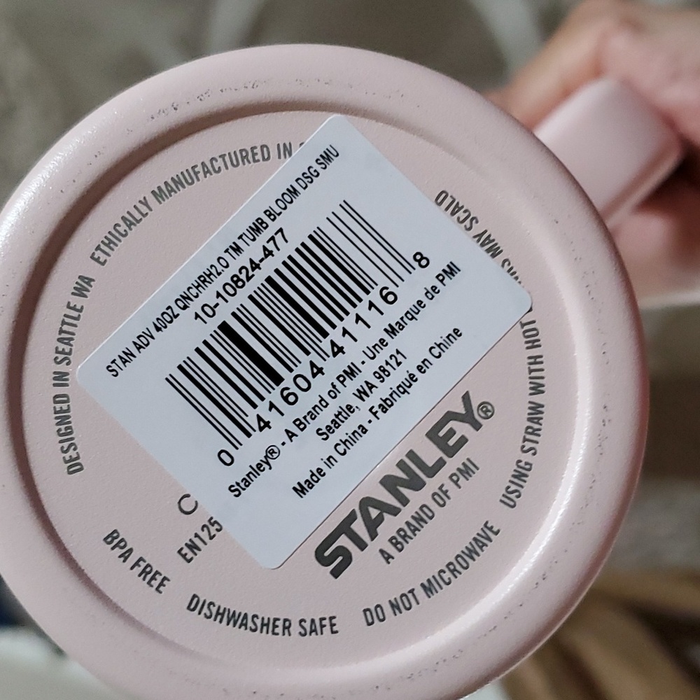 🎉HOST PICK🆕️STANLEY 40oz STAINLESS STEEL H2.0 FLOWSTATE QUENCHER TUMBLER BLOOM - Picture 10 of 10